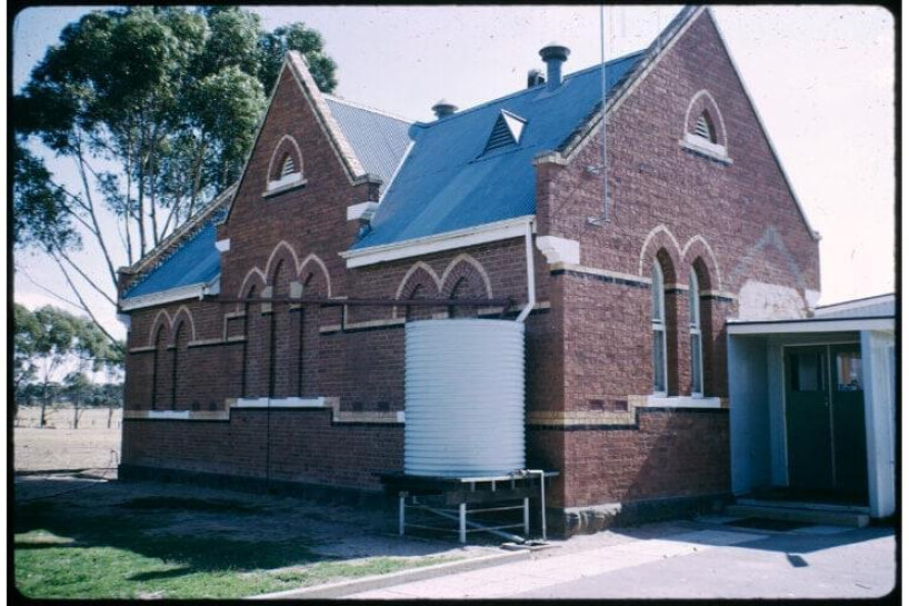 The now closed Newbridge Primary School