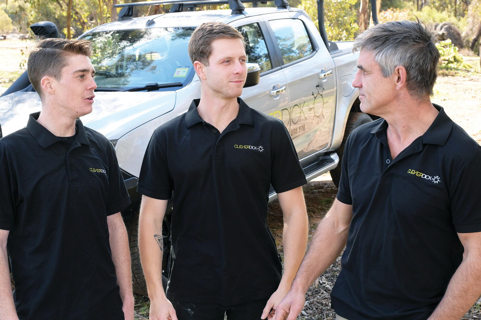 Seth, Jacob and Richard form the passionate team at Clever Dick helping clients create special places with their home renovations