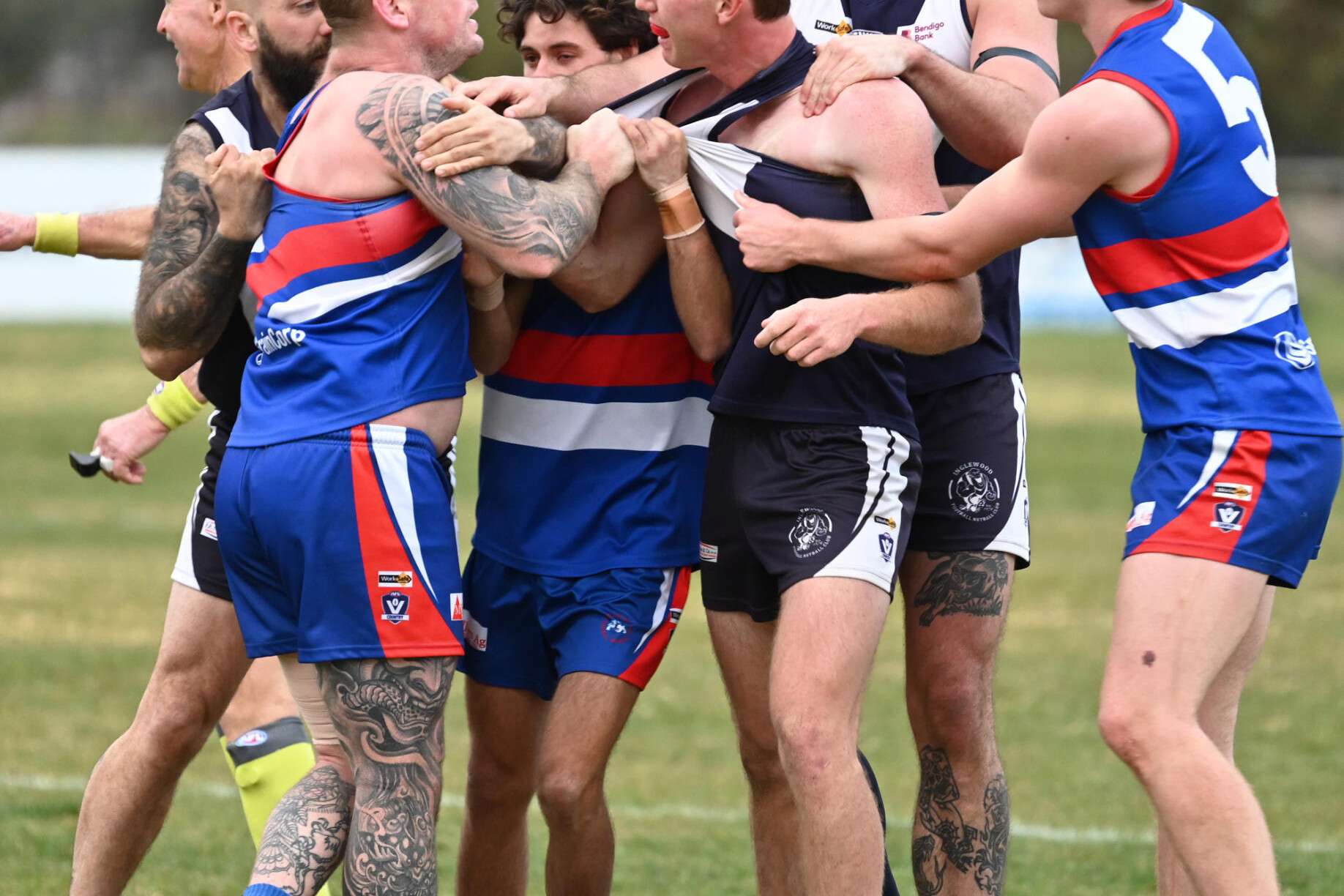 Blues blow away Bulldogs for crucial win - feature photo