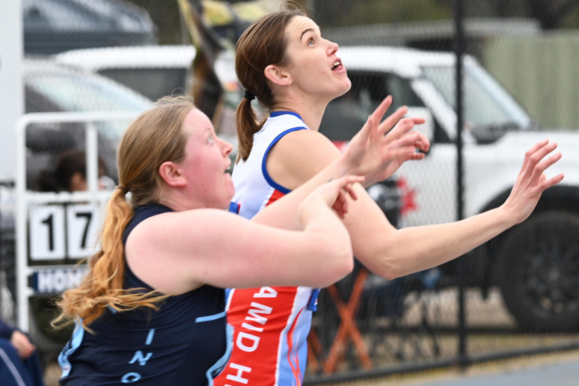 Holdstock has the height advantage - feature photo
