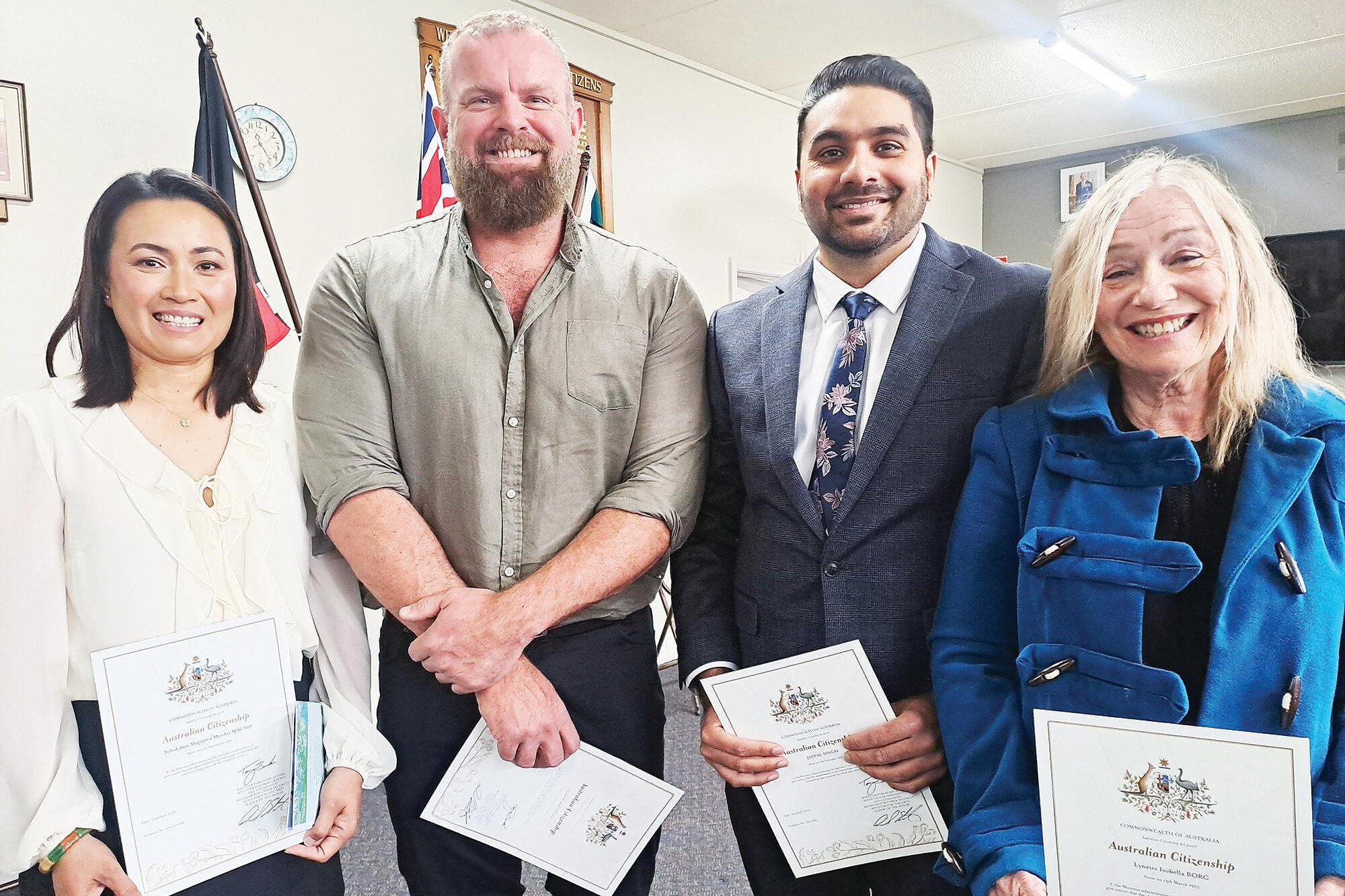 Citizenship ceremony 'a dream come true' - feature photo