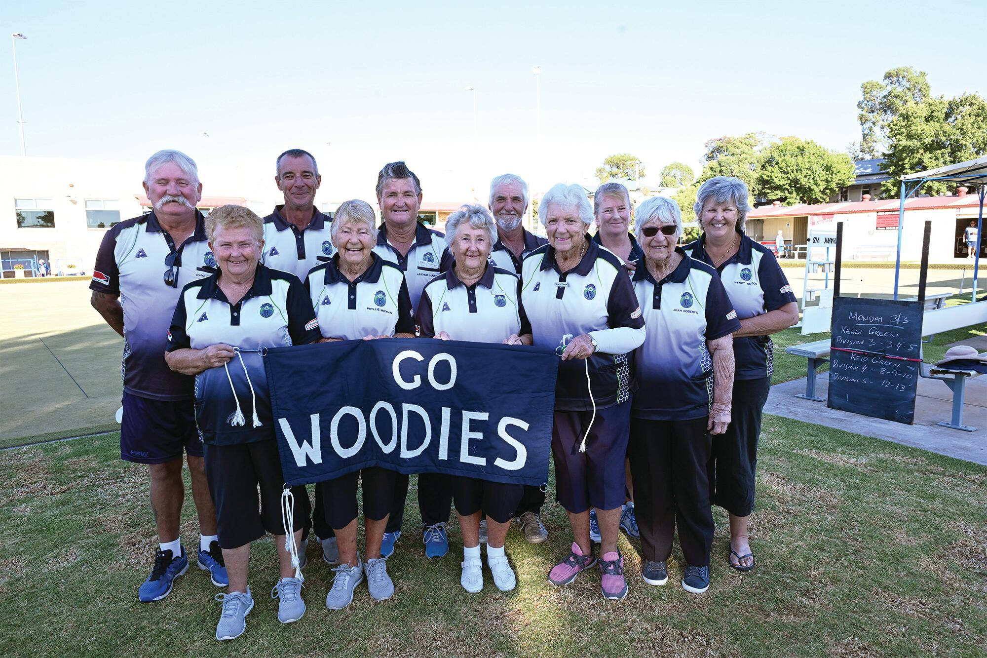 Bendigo Monday pennant Division 5 runners-up Inglewood. LH PHOTO