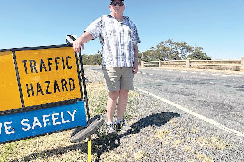 Barry Kennedy is calling for an urgent inspection of the bridge after it dipped 100mm