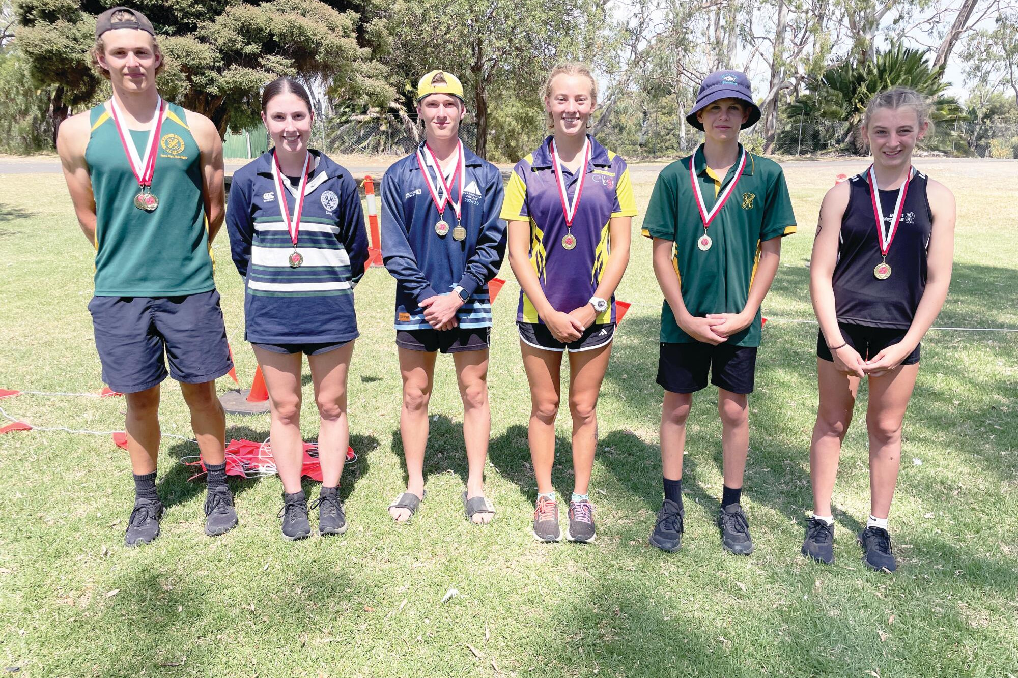 Champions of 2025 at the North Central triathlon titles