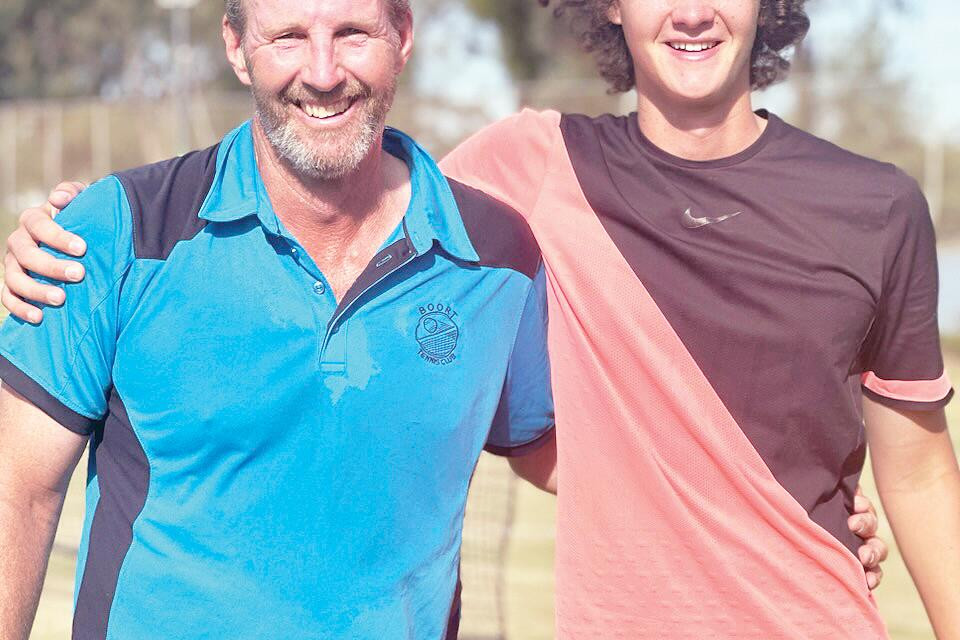 Championship winners Greg and Luke Boyd