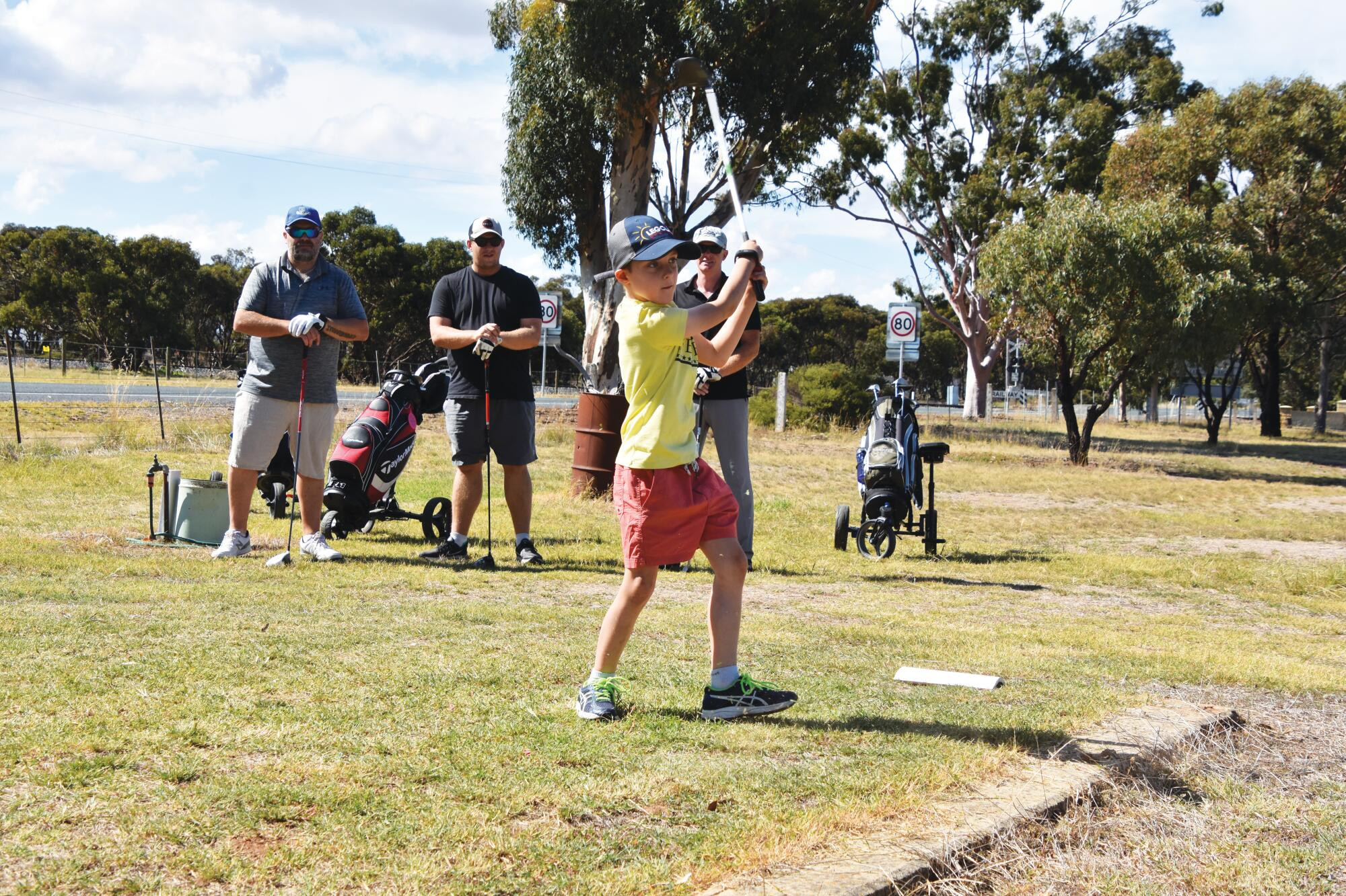 Youngsters chipping for future play - feature photo