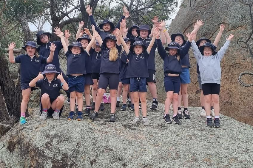 Inglewood Primary School students ... growing together