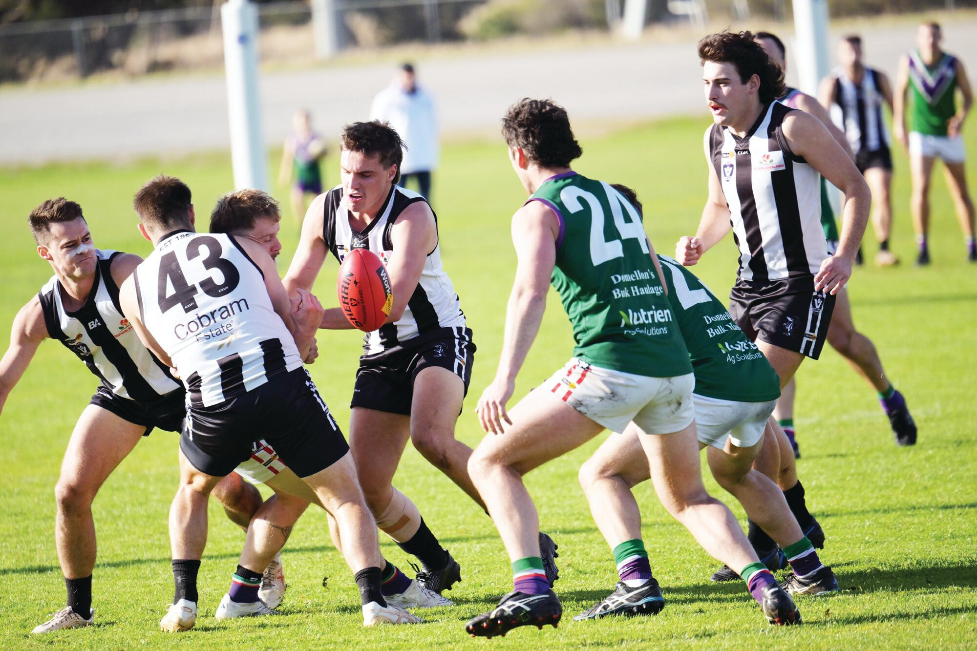 Bulls charge away after the first break - feature photo