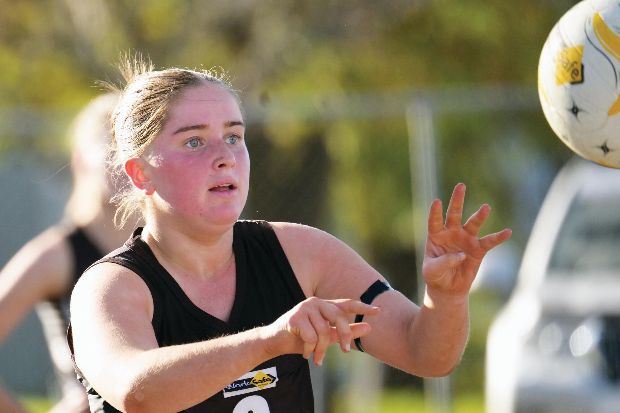 Boort’s Bridie Doyle in action against the Bulls on Saturday. LH PHOTO