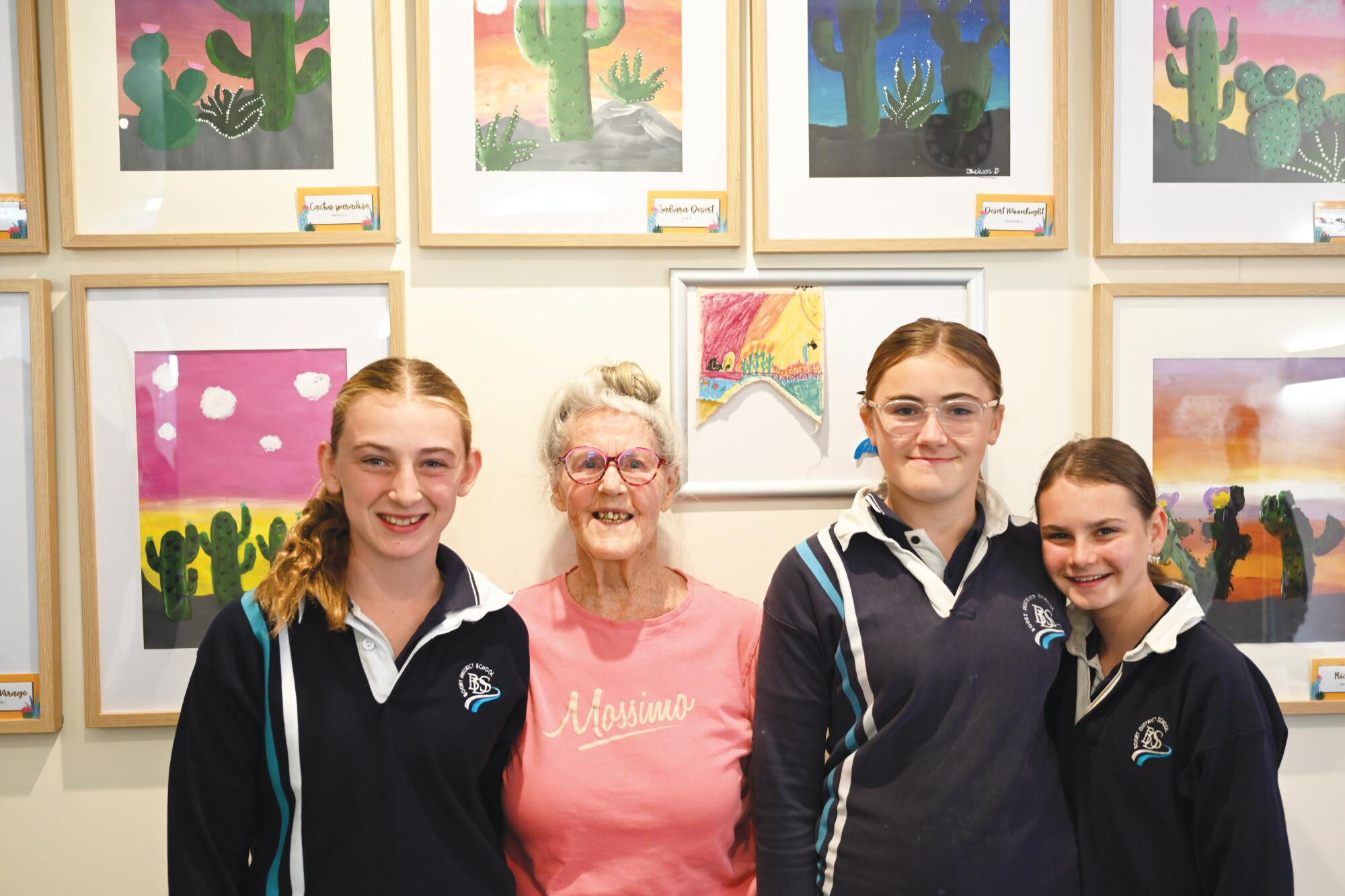 Victoria Lanyon, Jan Lee, Bridget Perryman and Pearl Muller.