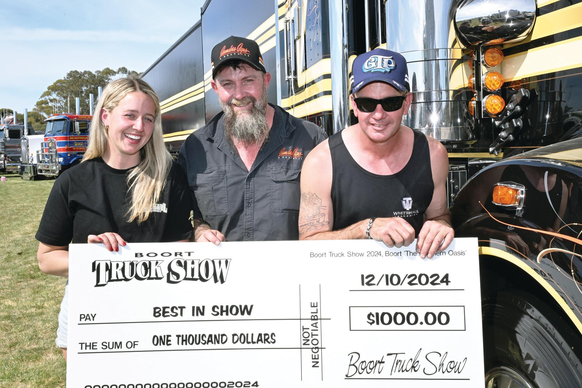 Gleaming trucks, dusty utes - feature photo
