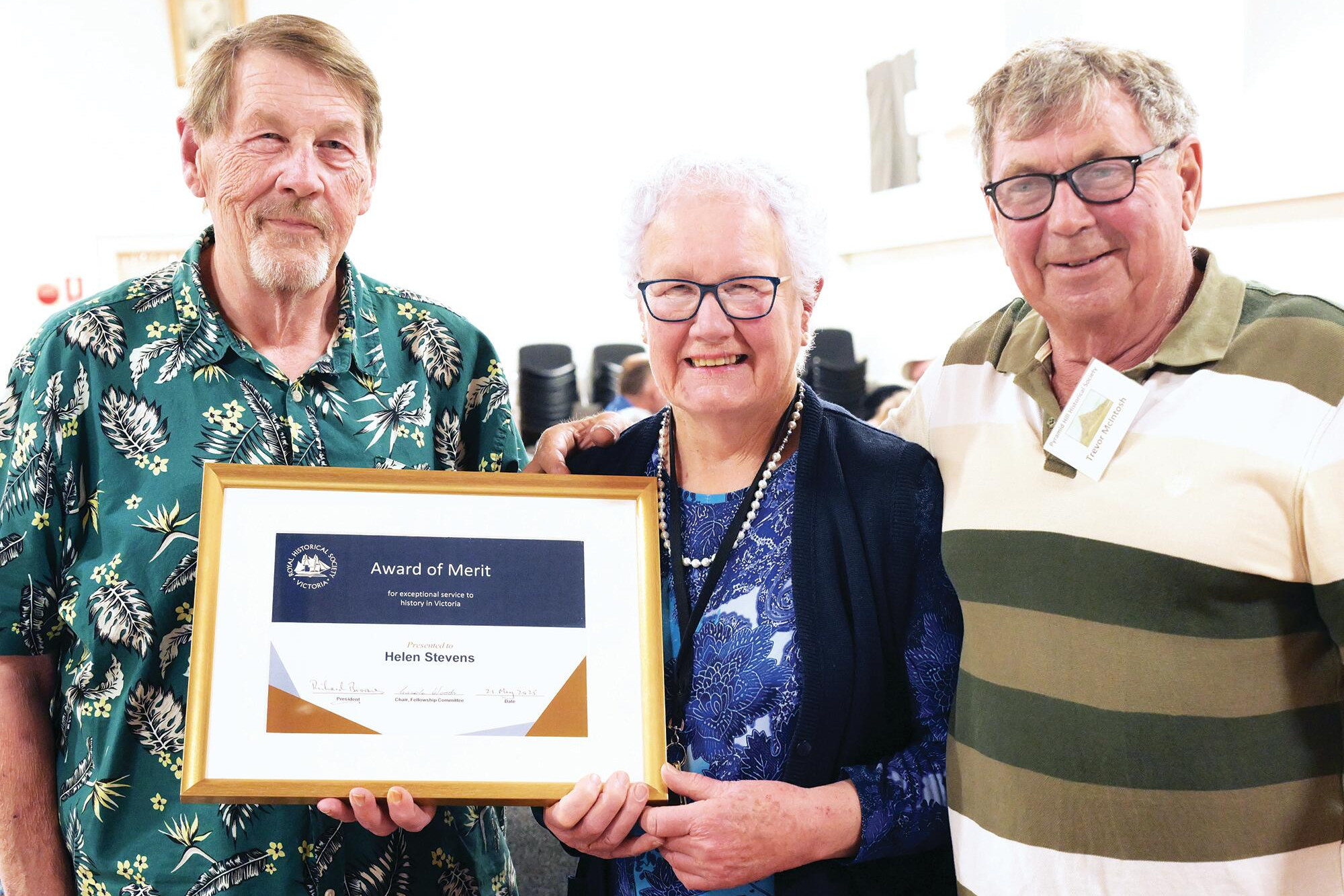 Helen's contribution merits top award - feature photo