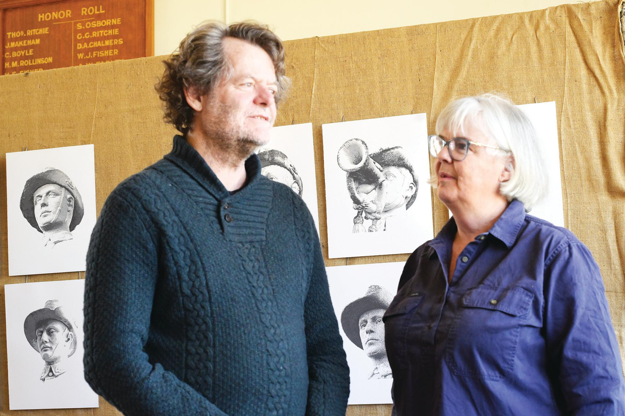 Studies of the diggers: the exhibition that has special country connection - feature photo