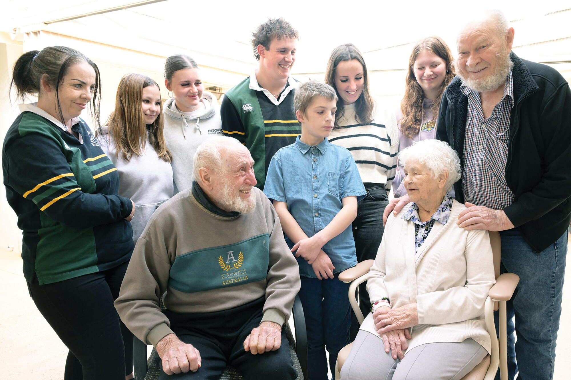 Youth Take Over: Students connecting with residents - feature photo