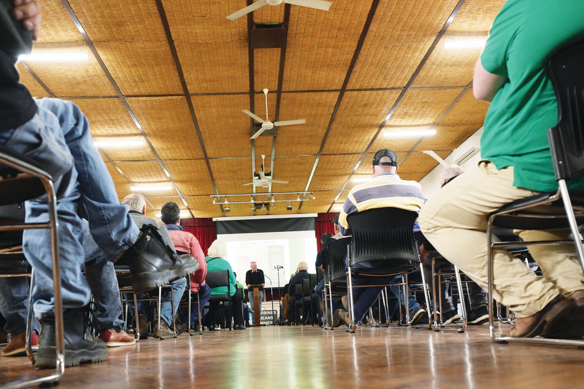 Wind and solar companies circle, opponents tell landowners 'don't sign' - feature photo