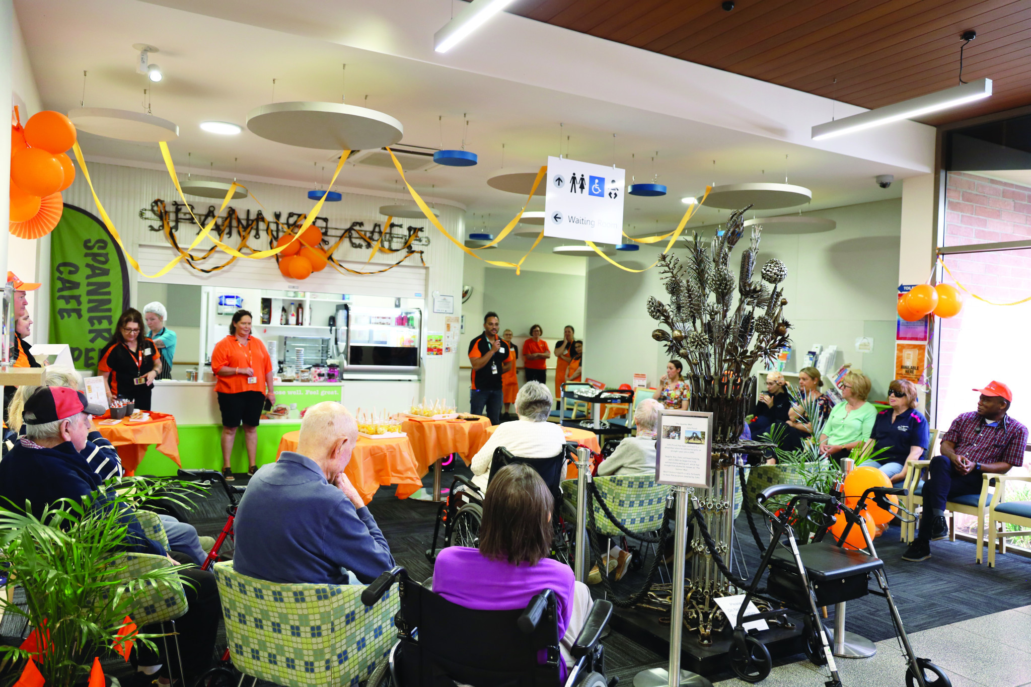 A morning tea launches the 16 Days of Activism campaign