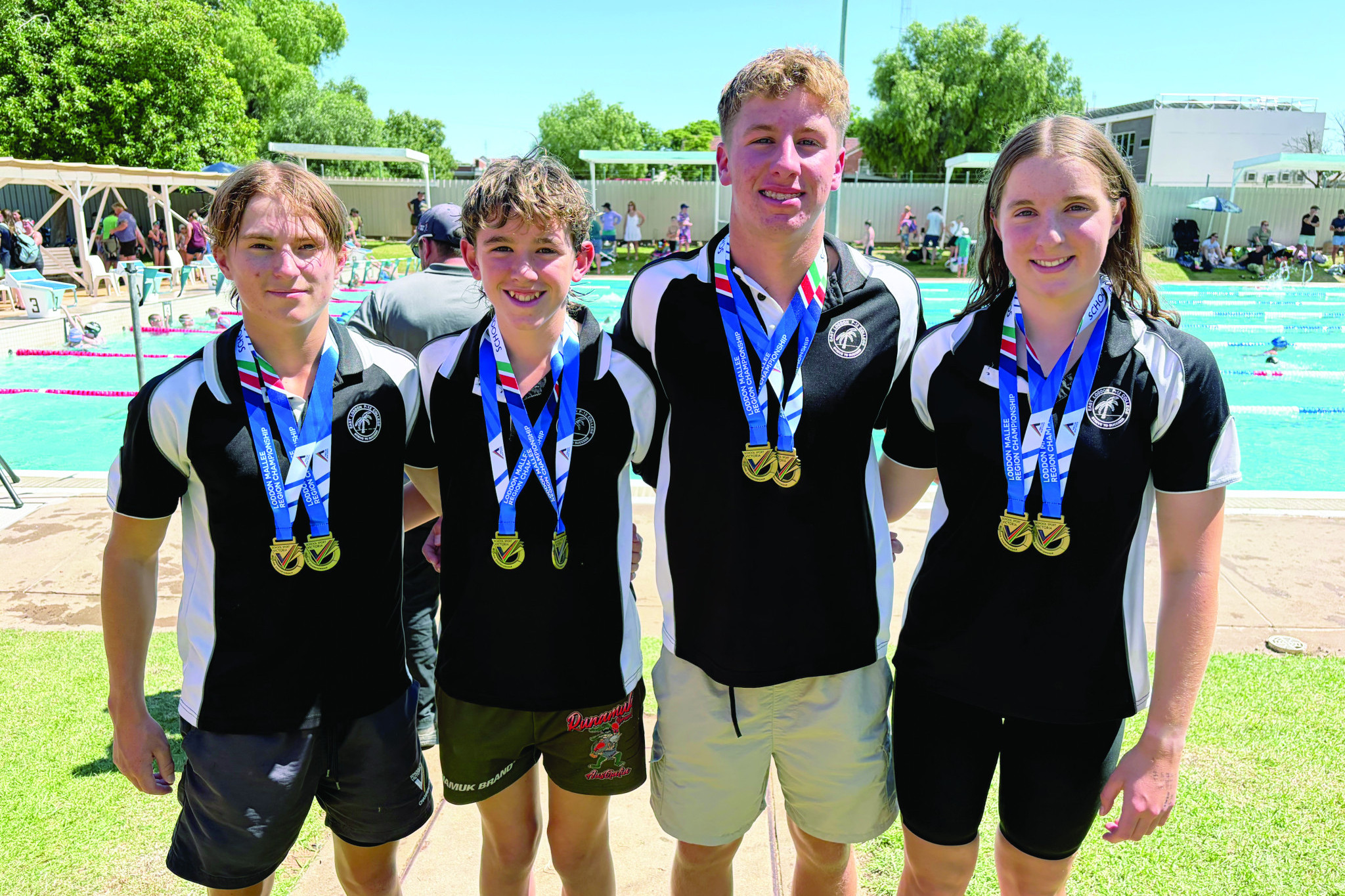 Quartet powers to championship berth - feature photo